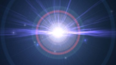 Dijital lens parlamasının soyut arkaplan illüstrasyonu