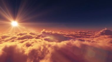 Bulutların üzerinde uç