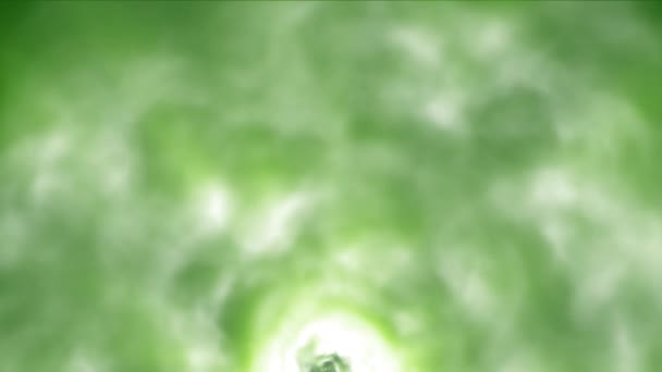 Tunnel aus Wolken Hintergrundtextur 4k — Stockvideo