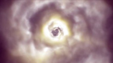 Bulutlardan tünel arkaplan dokusu 4k