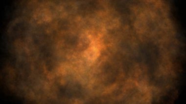 Uzayda ateş patlaması, soyut illüstrasyon