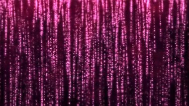 Renk simli parçacıklar akan ışık arkaplan resimlemesini ateşliyor