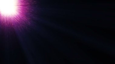 patlama yıldızları parçacık hareketi