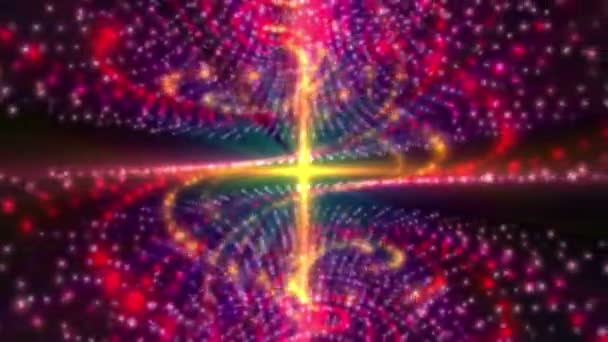 Uzay ışığı kozmosu spiral 4k — Stok video