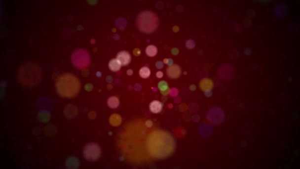 Spots light circles background 4k — Stock Video