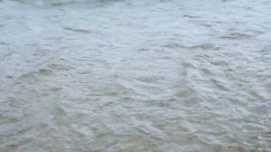ağır çekimde Beach güzel dalgalar