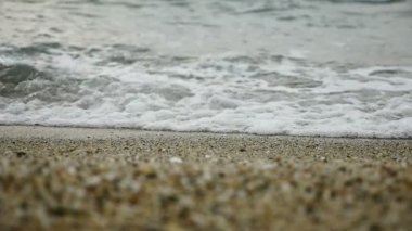 ağır çekimde Beach güzel dalgalar