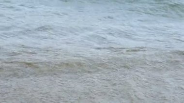 ağır çekimde Beach güzel dalgalar