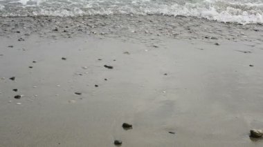 ağır çekimde Beach güzel dalgalar