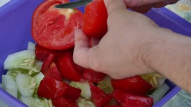 salata ağır çekim yapma