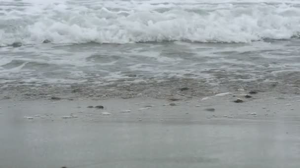 Zpomalené vlny moře — Stock video