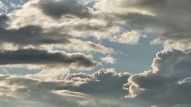 Céu nuvens lapso de tempo — Vídeo de Stock