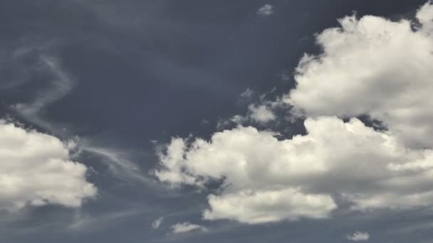 Himmel Wolken Zeitraffer — Stockvideo