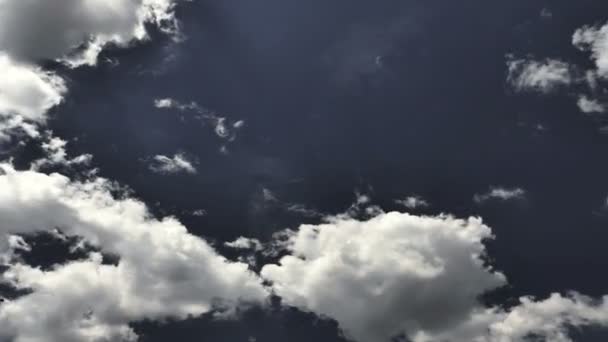 Céu nuvens lapso de tempo — Vídeo de Stock