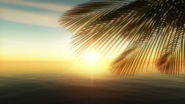 coucher de soleil d'été dans le ciel 