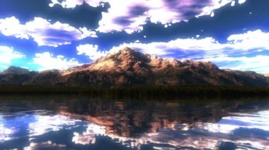 Mountain time lapse animasyon