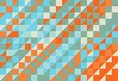 Soyut üçgen vektör doku deseninin