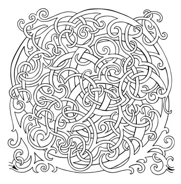 Beyin jimnastiği döngü vektör labirent