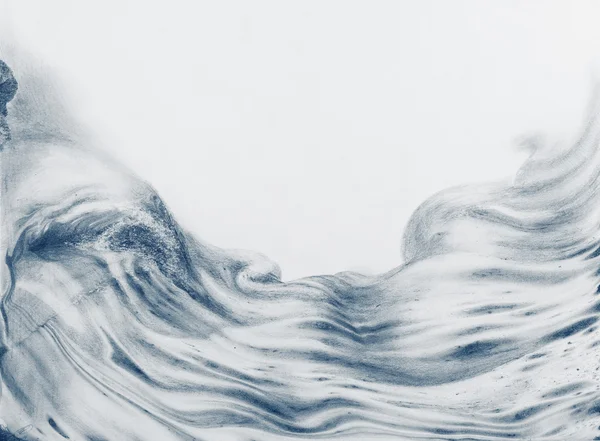 Gizemli koyu mavi yüzey. Soyut resim