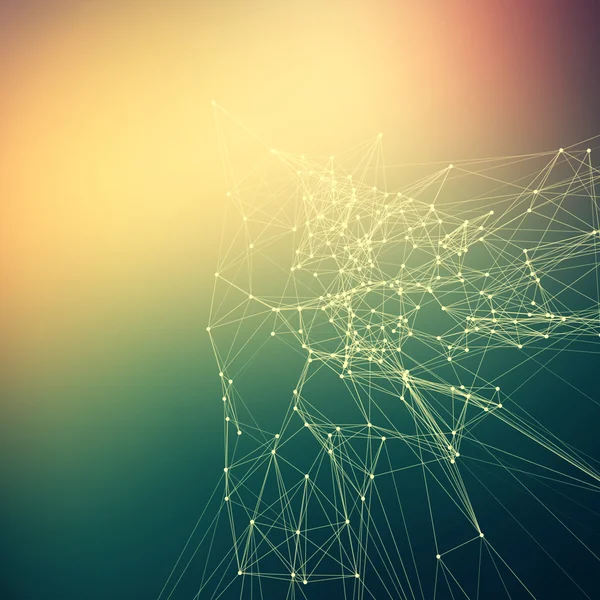 Renkli arka plan gradyan. Nokta satırıyla bağlama