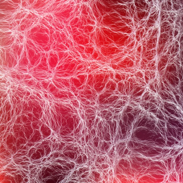 Mystical red organic abstract foam waves background — Stock Photo, Image