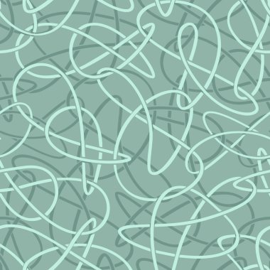 Soyut sorunsuz vektör desen. Döngüler. EPS 10