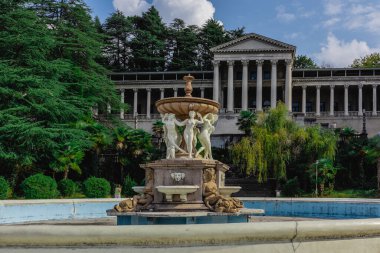 Ordzhonikidze 'den esinlenerek yapılmış terk edilmiş bir sanatoryum.