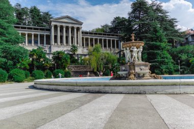 Ordzhonikidze 'den esinlenerek yapılmış terk edilmiş bir sanatoryum.