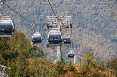 Rosa khutor funiculars dağ otelleri daha büyük Sochi otelleri