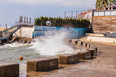 Soçi yatlarında deniz limanı