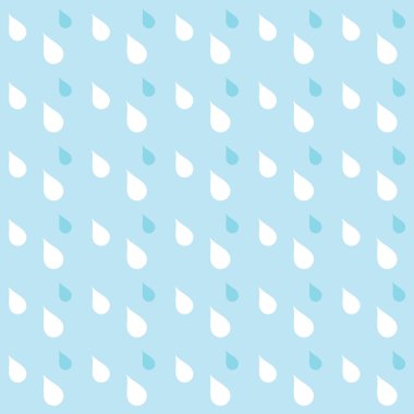 Yağmur su damla duvar kağıdı herhangi bir kullanım için büyük ayarlayın. Vektör Eps10.