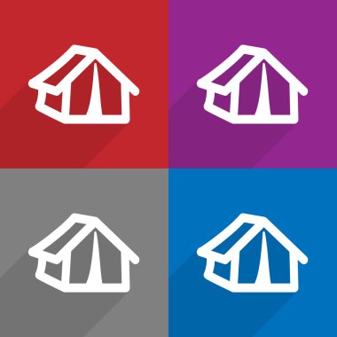 Vektör Eps10, büyük herhangi bir kullanım için çadır.