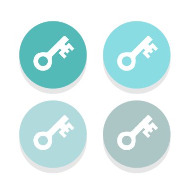 Daire simgeler vektör Eps10, büyük anahtarında herhangi bir kullanım için.