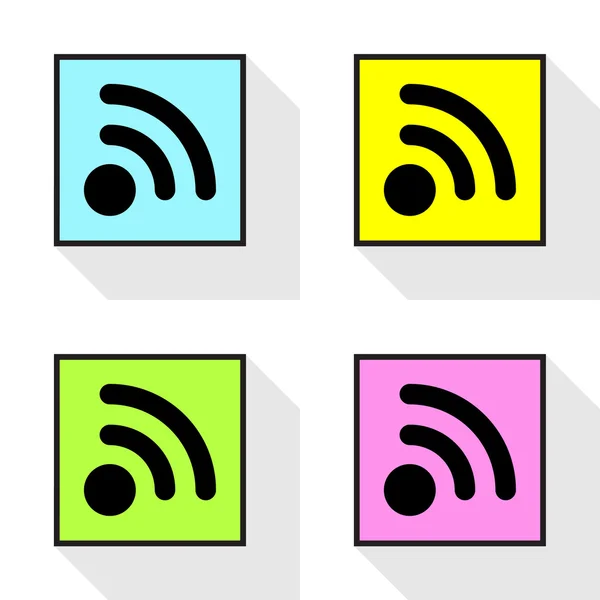 Wifi icon great for any use. Vector EPS10. — Stock Vector