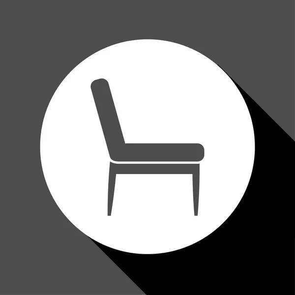 Icône de chaise idéal pour toute utilisation. Vecteur EPS10 . — Image vectorielle