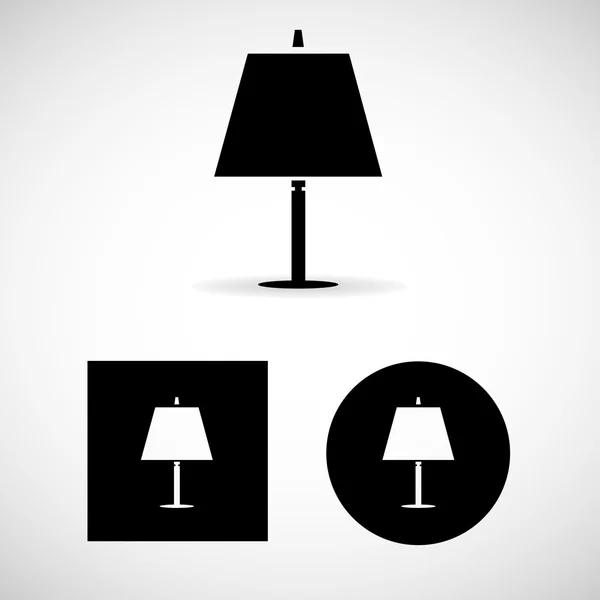 Icônes de lampe vectoriel EPS10, idéal pour toute utilisation . — Image vectorielle