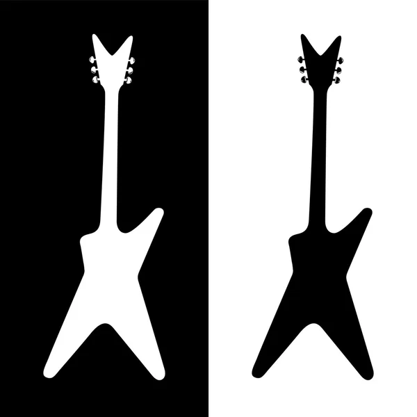 Guitar icons set great for any use. Vector EPS10. — Stock Vector