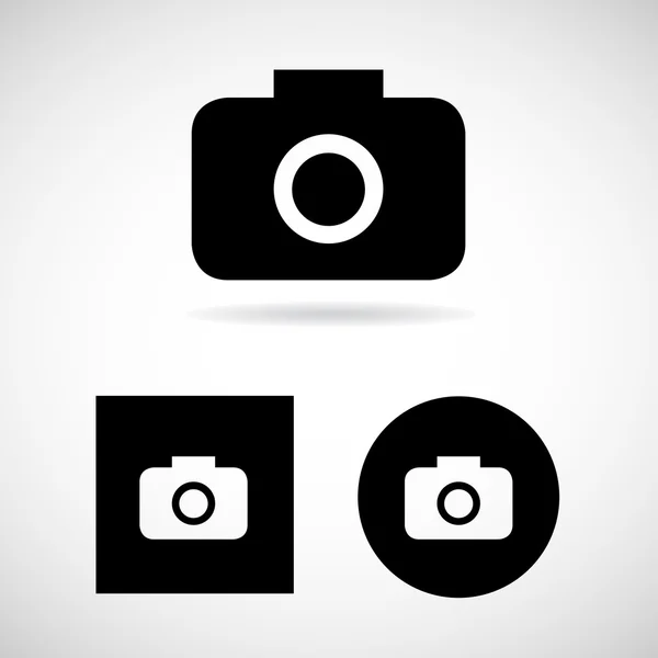 Camera Icons Set Vector EPS10, Great for any use. — Stock Vector