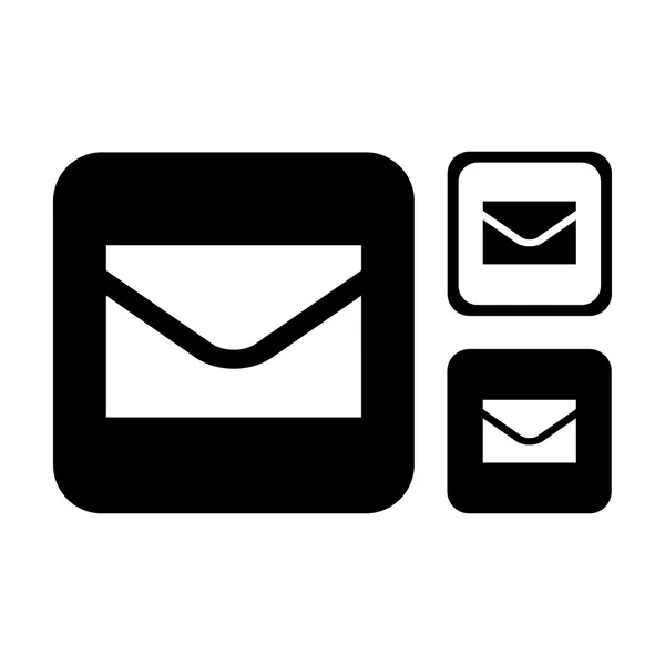 Mail εικονίδια διάνυσμα Eps10, μεγάλο για κάθε χρήση. — Διανυσματικό Αρχείο