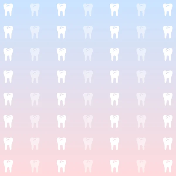 Pastel Tooth Background Vector EPS10, idéal pour toute utilisation . — Image vectorielle