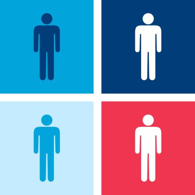 Adam simgeler. Elemanları tasarımı için ayarlayın. Eps10, büyük herhangi bir kullanım için vektör.