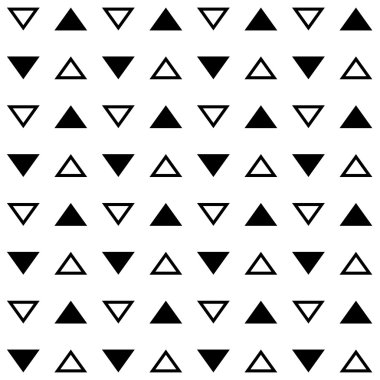 Siyah ve beyaz üçgen arka plan vektör Eps10, herhangi bir kullanım için büyük.