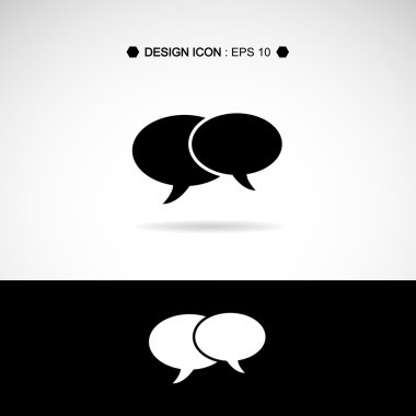 Konuşma balonları 11 vektör Eps10, büyük herhangi bir kullanım için.