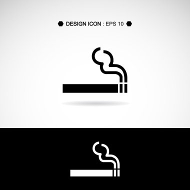 duman simgesi 1 herhangi bir kullanım için harika. Vektör Eps10.