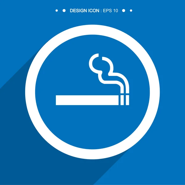 Rauch-Symbol 2 für jeden Einsatz geeignet. Vektor eps10. — Stockvektor