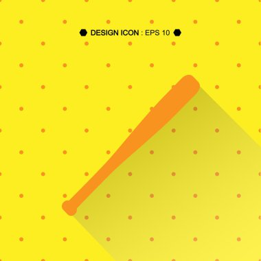 Beyzbol sopası 5 vektör Eps10, büyük herhangi bir kullanım için.