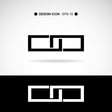 Zinciri, herhangi bir kullanım için bağlantı simgesi 7 vektör Eps10, büyük.