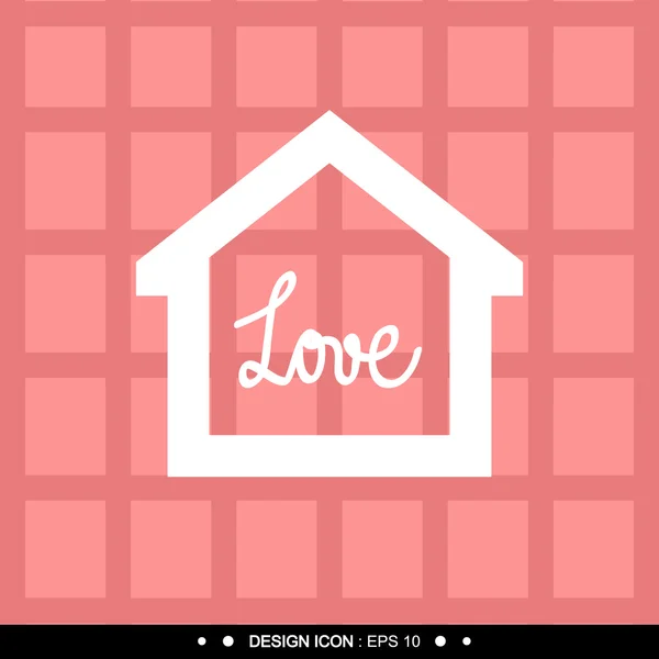 Home and house love 2 Vector EPS10, Great for any use. — Stock Vector