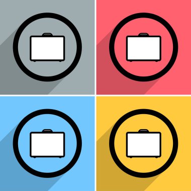 Simgesi 3 vektör Eps10, büyük herhangi bir kullanım için çanta.