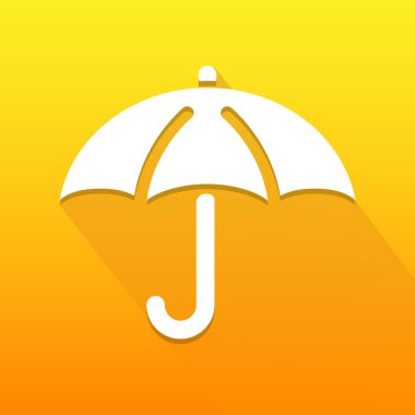 Umbella simgesi herhangi bir kullanım için harika. Vektör Eps10.